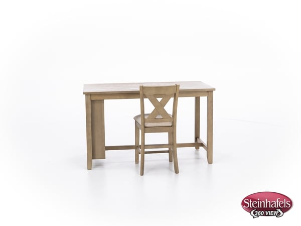 ashy brown inch counter height rectangle  image   