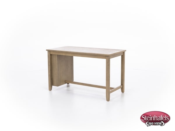 ashy brown inch counter height rectangle  image   