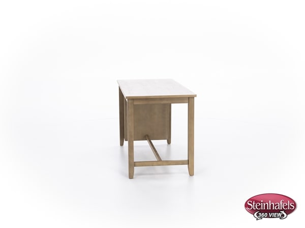 ashy brown inch counter height rectangle  image   