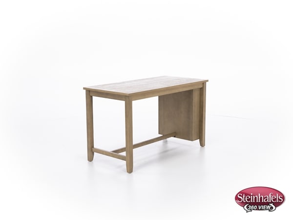 ashy brown inch counter height rectangle  image   