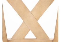 ashy brown inch counter height rectangle   