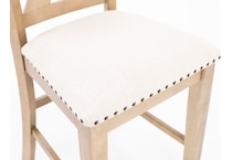 ashy brown inch counter height rectangle   