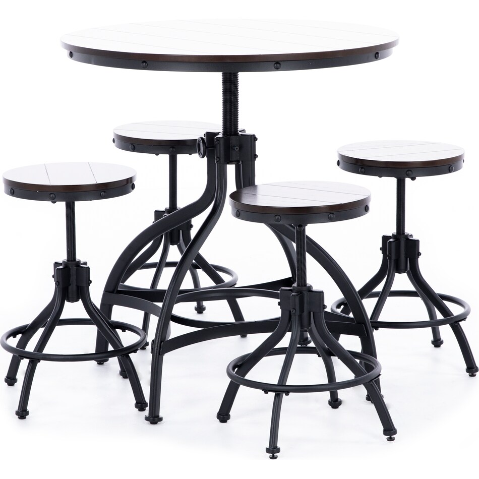 Oden 5 Pc Adjustable Counter Height Dining Set Steinhafels oden-5-pc-adjustable-counter-height-dining-set-steinhafels
