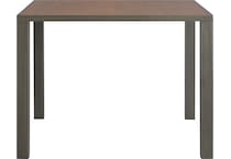 ashy brown inch counter height square   