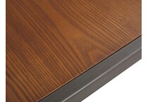 ashy brown inch counter height square   