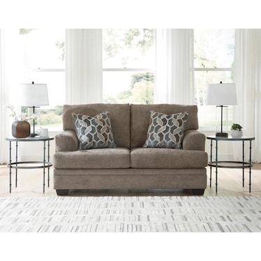 Harvey Loveseat in Nutmeg