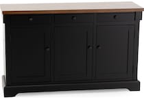ashy brown black back bar   