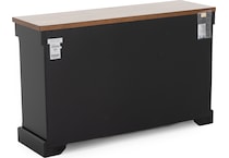 ashy brown black back bar   