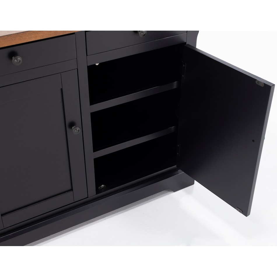 ashy brown black back bar   