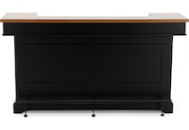 ashy brown black bar   