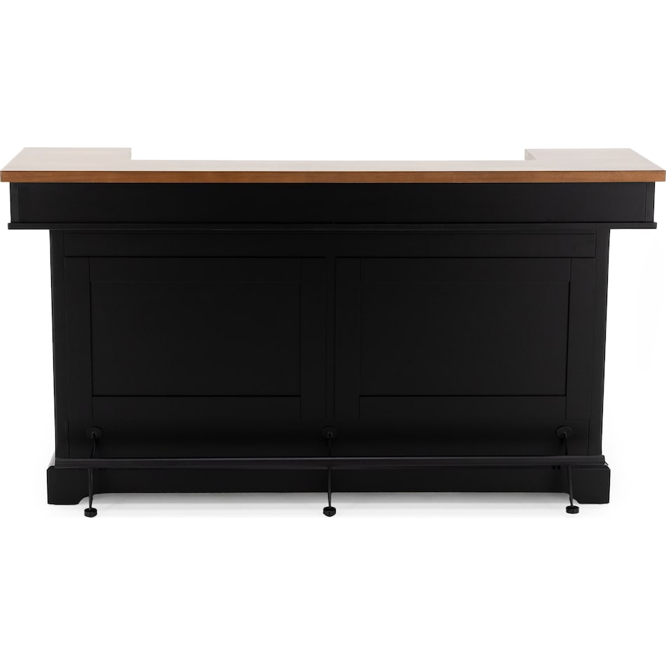 ashy brown black bar   