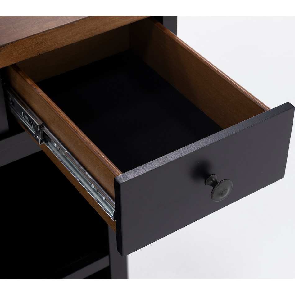 ashy brown black bar   