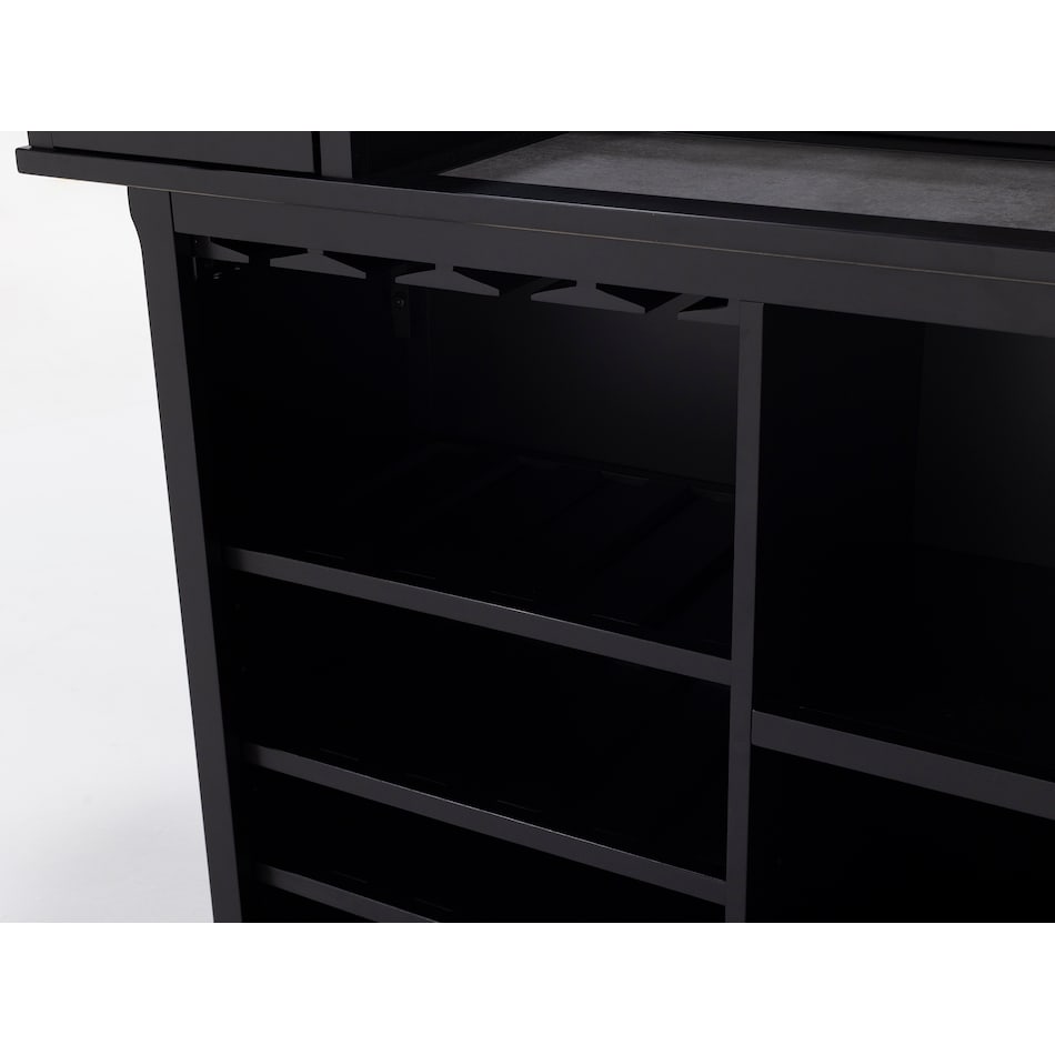 ashy brown black bar   