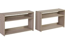 ashy brown bookcase   