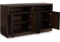 ashy brown buffet server sideboard   