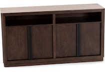 ashy brown buffet server sideboard   