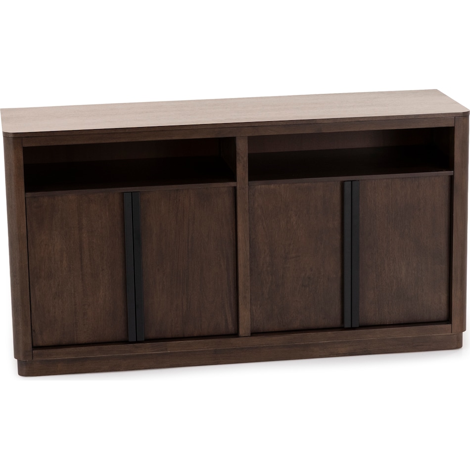 ashy brown buffet server sideboard   