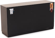 ashy brown buffet server sideboard   