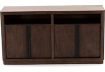 ashy brown buffet server sideboard   