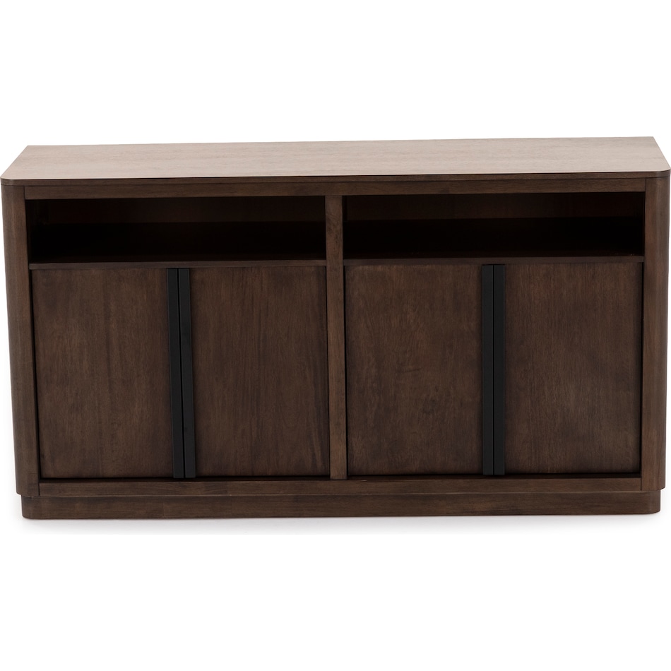 ashy brown buffet server sideboard   