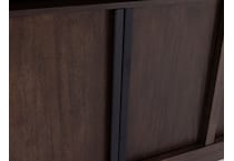 ashy brown buffet server sideboard   