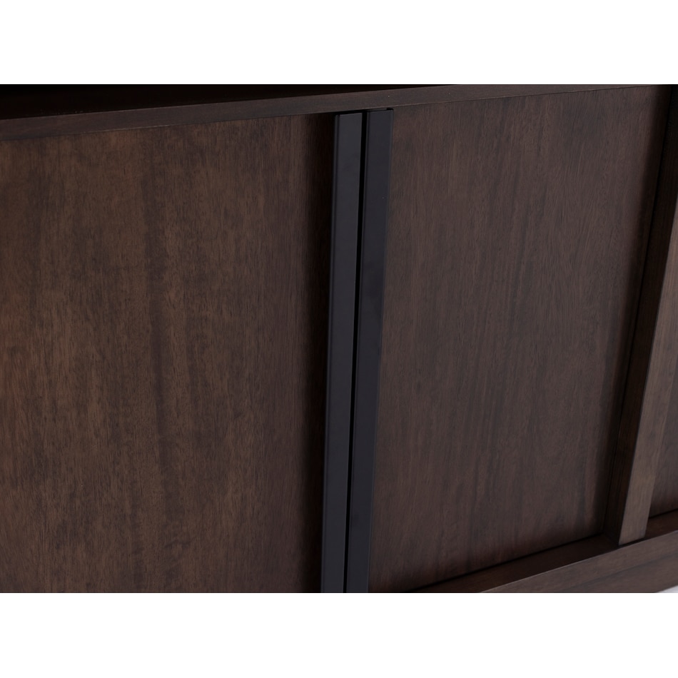 ashy brown buffet server sideboard   