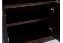 ashy brown buffet server sideboard   