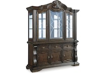 ashy brown buffet server sideboard p  