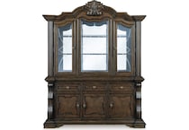 ashy brown buffet server sideboard p  