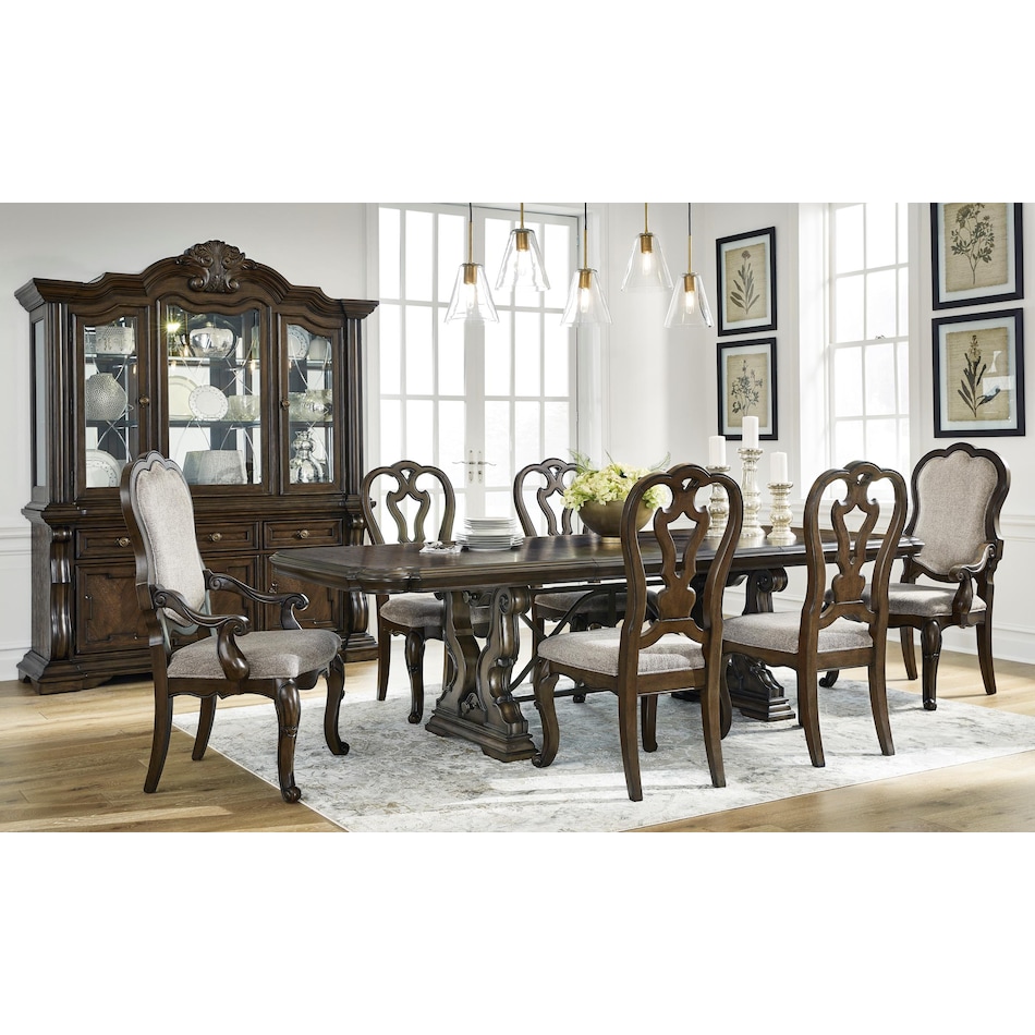 ashy brown buffet server sideboard lifestyle image p  