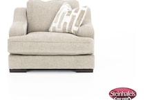 ashy brown chair and a half  image   