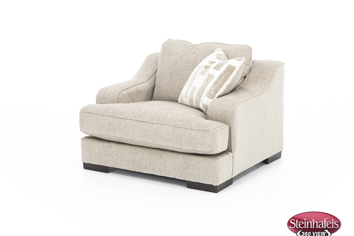 ashy brown chair and a half  image   