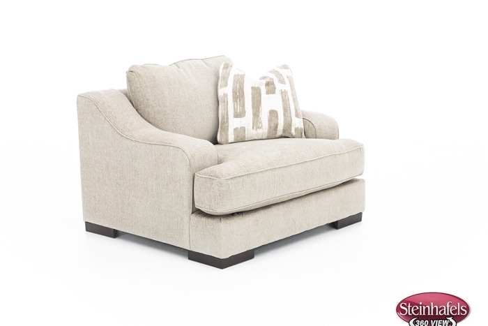 ashy brown chair and a half  image   