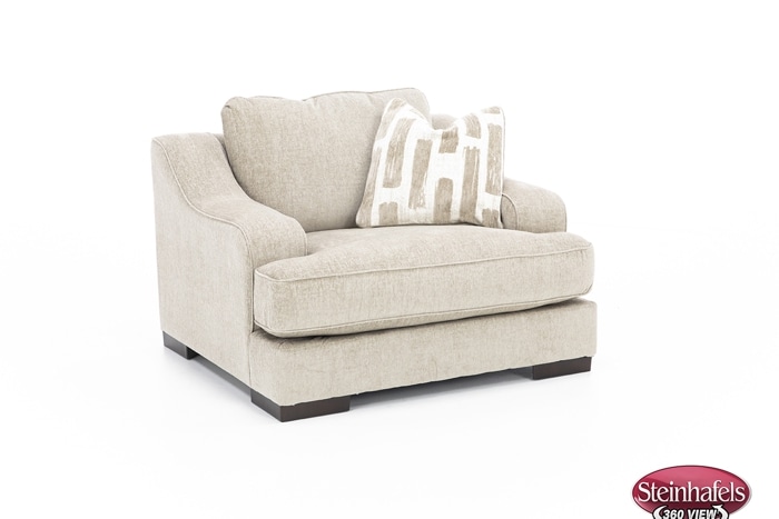 ashy brown chair and a half  image   