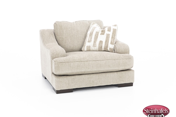 ashy brown chair and a half  image   