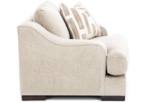 ashy brown chair and a half   