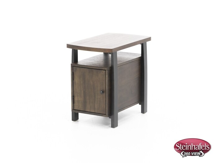 ashy brown chairside table  image viv  