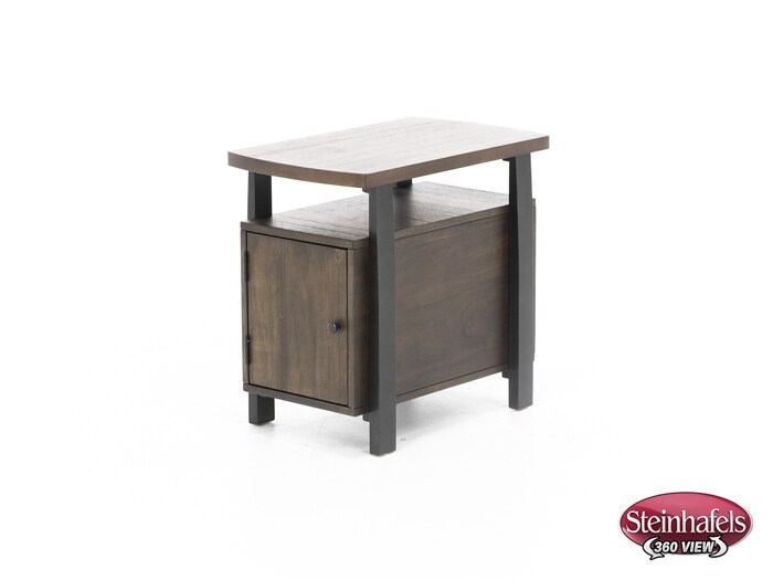 ashy brown chairside table  image viv  