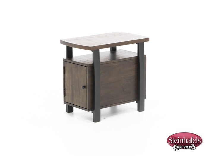 ashy brown chairside table  image viv  
