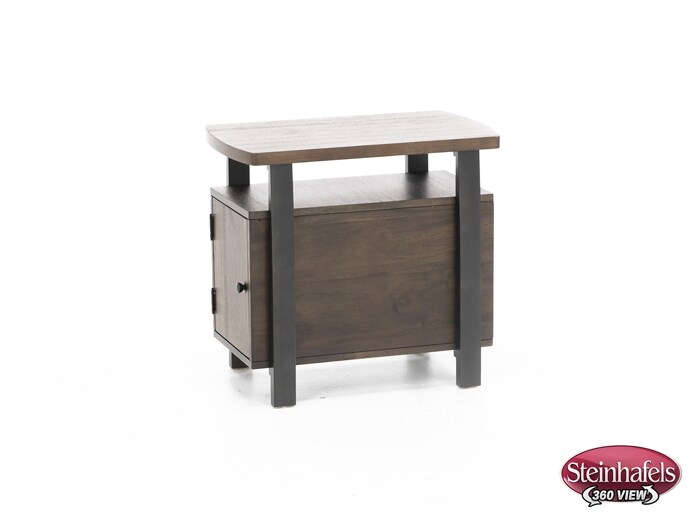 ashy brown chairside table  image viv  