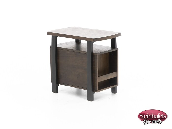 ashy brown chairside table  image viv  