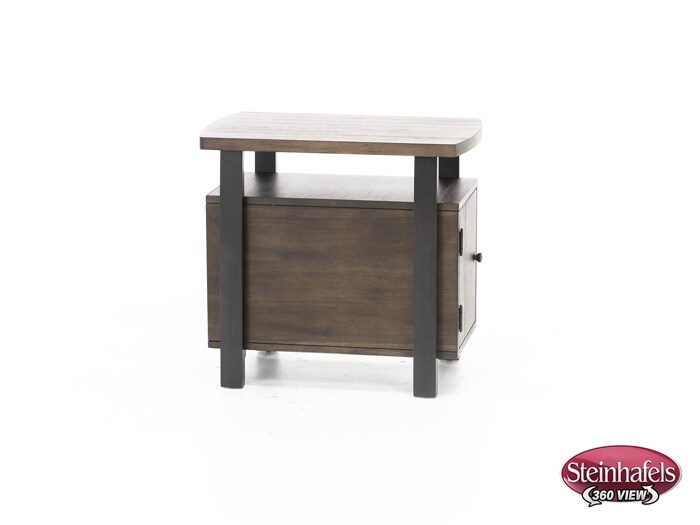 ashy brown chairside table  image viv  