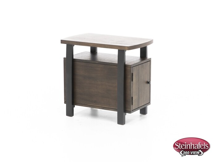 ashy brown chairside table  image viv  