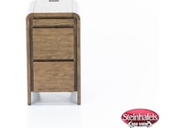 ashy brown chairside table  image kny  