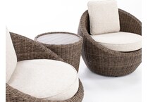 ashy brown club chair pkg  