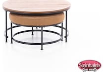 ashy brown cocktail table  image caram  