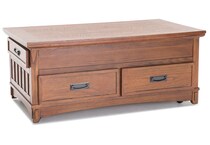 ashy brown cocktail table   