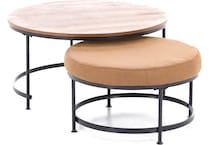 ashy brown cocktail table caram  