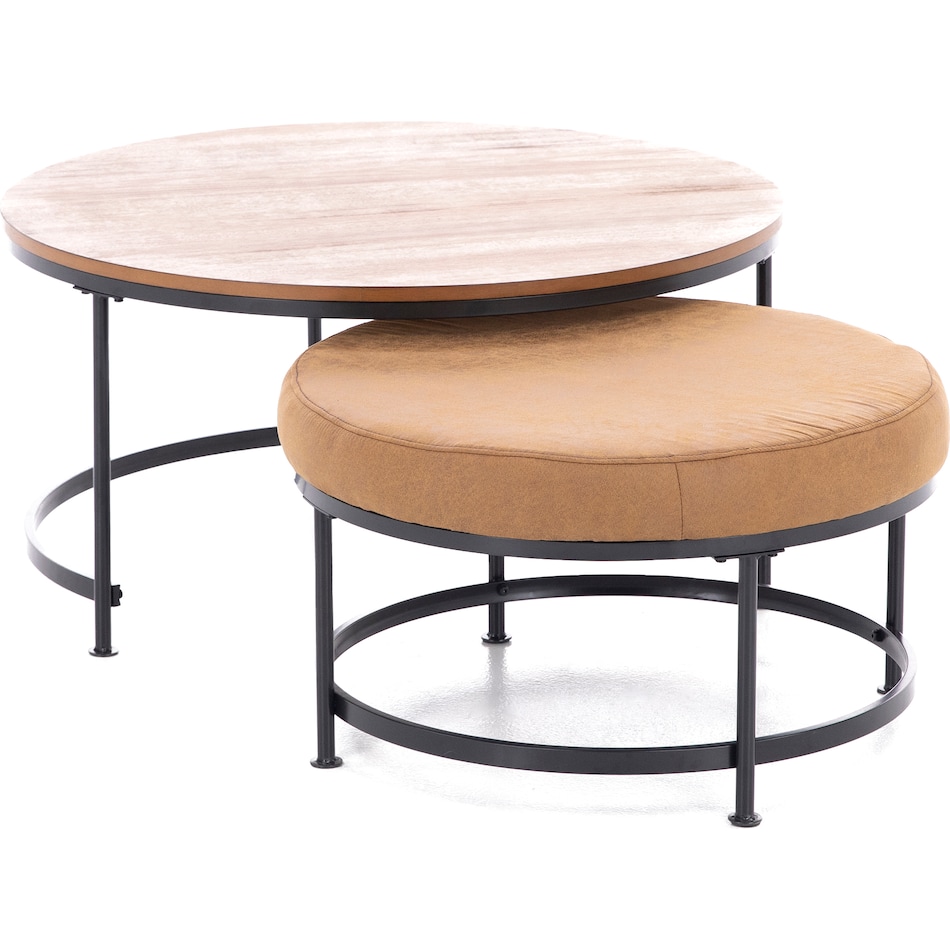 ashy brown cocktail table caram  