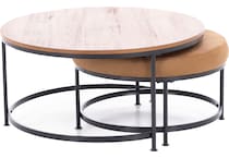 ashy brown cocktail table caram  